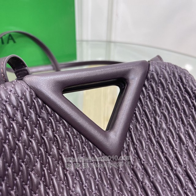 Bottega veneta高端女包 8546B BV寶緹嘉2021包包最新triangle倒三角手提單肩斜挎包三角包  gxz1278